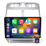 Fwefww Estéreo De Coche Android 12 Carplay Para Peugeot 307