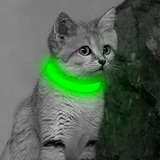 Vizpet Led Cat Collar De Perro Usb Recargable Y Xs Tamaño A