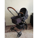 Coche De Bebé Negro Tipo Moisés Bebesit Prima Travel System