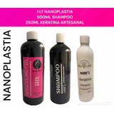 Nanoplastia Reconstructiva 1lt + 500ml Shampoo + Keratina!!