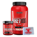 Definição 100% Whey Moran  Therma Pro   Porta Caps Integral