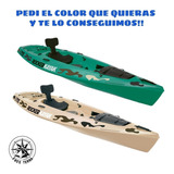 Kayak Para 1 Persona Rocker Wave Camuflado Ideal Pesca Ei°
