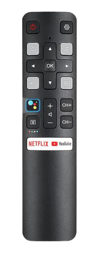 Controle Remoto Para Tv Tcl Smart Semp Android Netflix 50p8m