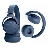 Fone De Ouvido Over-ear Sem Fio Jbl Tune 520bt Azul