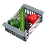 Rejilla Escurridor Plegable Para Fregadero Verduras Frutas C