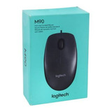 Mouse Logitech M90 Usb Optico  Negro Facturado 