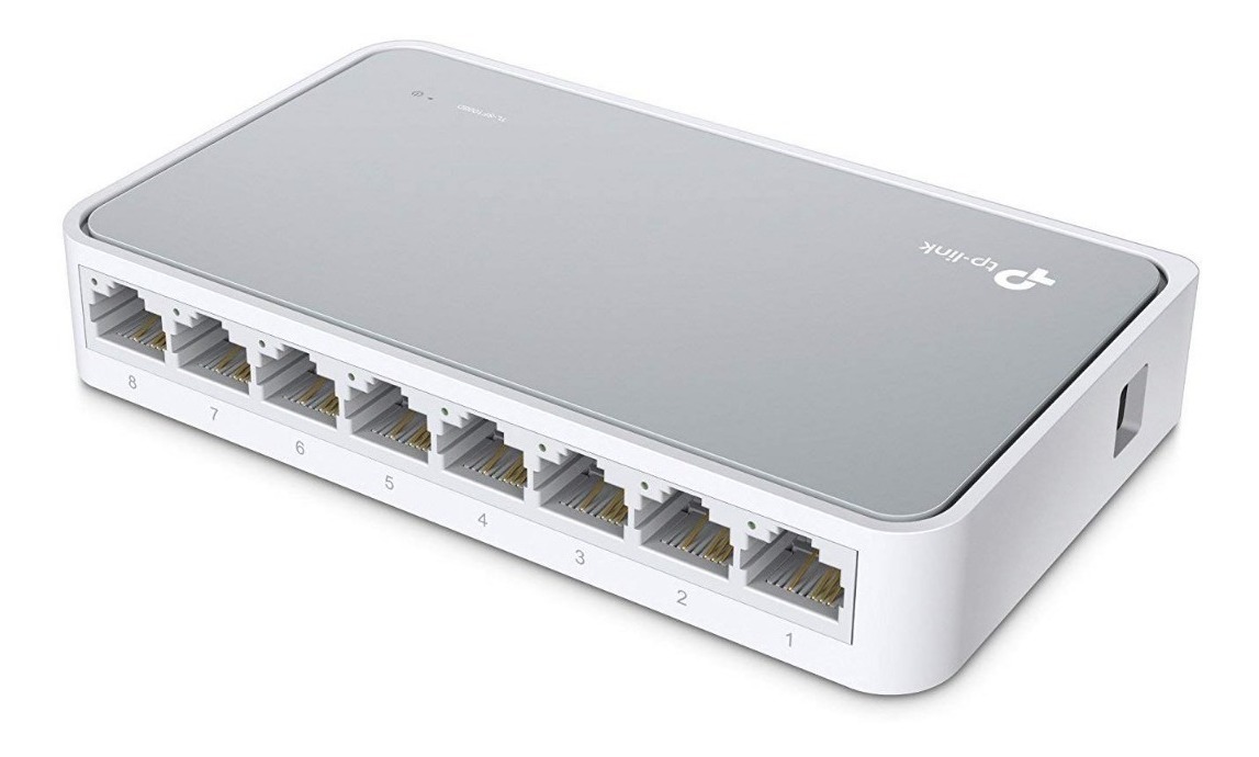 SWITCH 8 PUERTOS TP-LINK TL-SF1008D 10/100 MBPS MINIDESKTOP -