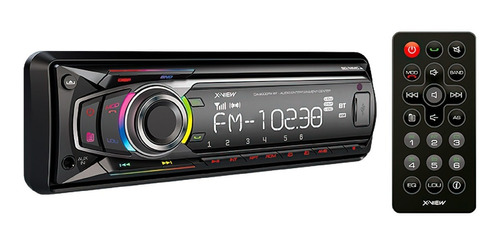  Stereo Auto Xview Ca2000rx Bt Usb Sd Radio Led Rgb + 