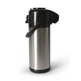 Jarra Termo Dispensador De Café Con Botón 3 Lt Acero Inox