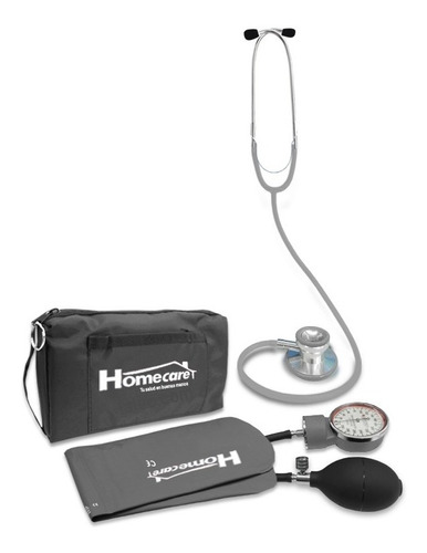 Kit Baumanómetro Aneroide Estetoscopio Duplex 2600 Homecare Color 2600_gri