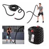 Cuerda Crossfit Battle Rope Crosstraining Profesional