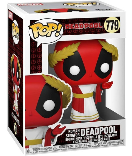 Funko Pop! Marvel - Deadpool Roman Senator #779 (d3 Gamers)