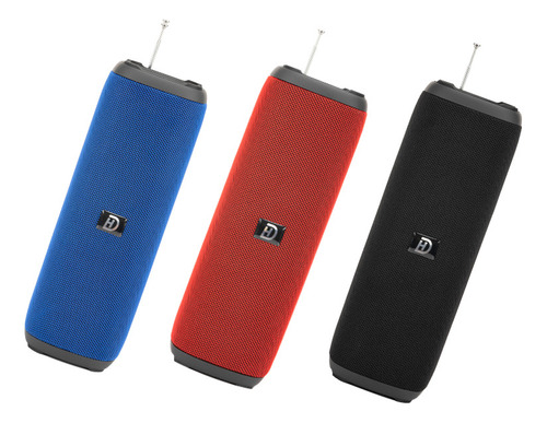 Parlante Bluetooth De Tubo Largo Pequeño Cañón De Acero.