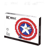 Reloj Mesa Escritorio - Marvel Super Heroes + Figura