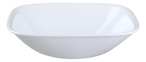 Tazón Corelle Square Pure White De 10 Onzas (juego De 4)