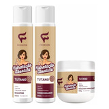 Kit Tutano 6 Shampoo 6 Condicionador 6 Máscara + Brinde