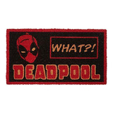 Alfombra Limpiapies Deadpool Whaat?- Marvel