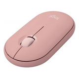 Mouse Pebble 2 M350s Sem Fio Rose - Logitech