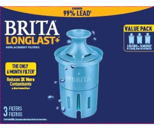 Brita Longlast+ Filtro De Agua, Filtros De