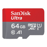 Sandisk Ultra, Tarjeta Micro Sdxc 64gb 100mb/s Original