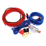 Kit Amplificador Instalacion Cable Au Dio Auto 10ga