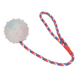 Pelota De Goma Para Masticar Perros Con Cuerda Para El Entre