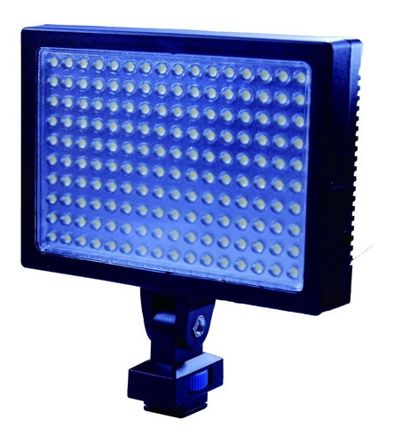 Iluminador Foto E Vídeo Luz 160 Leds Led-1700 - Com Bateria Cor Da Estrutura Preto Cor Da Luz Branco-frio