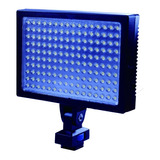 Iluminador Foto E Vídeo Luz 160 Leds Led-1700 - Com Bateria Cor Da Estrutura Preto Cor Da Luz Branco-frio