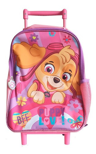 Mochila Con Ruedas Paw Patrol Skye Escolar - Nickelodeon