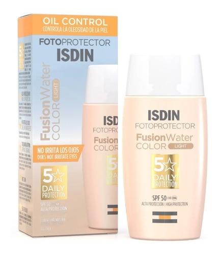 Fotoprotector Isdin Fusion Water Color Light Fps50 X 50 Ml