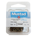 Anzuelos Mustad R75 - 79580 #10 50u. - Strikefly