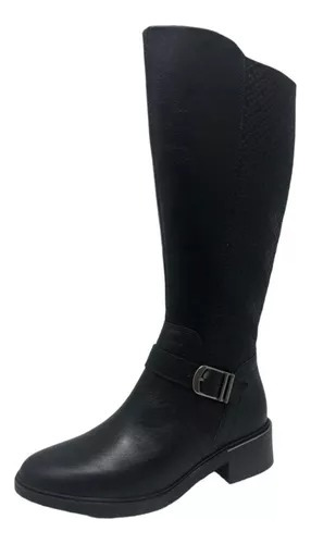 Bota Feminina Montaria Comfortflex Cano Alto