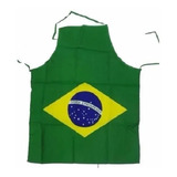 Copa Mundo Avental Bandeira Do Brasil Churrasqueiro Cozinha