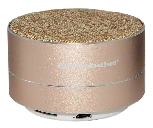 Bocina Portátil Con Bluetooth Audiobahn® Gold Silver O Black