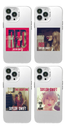 4pcs Taylor Swift Red Swiftie Funda Para iPhone Case Rca2-5