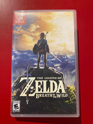 Zelda Breath Of The Wild Nintendo Switch Solo Caja