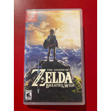 Zelda Breath Of The Wild Nintendo Switch Solo Caja