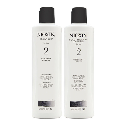 Nioxin System 2 Duo Limpiador + Terapia Cuero Cabelludo El