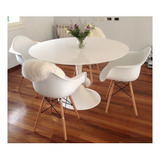 Combo Mesa Tulip 100 + 4 Sillon Eames - Alto Impacto