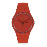 Reloj Unisex Swatch So29r700 Redvremya /relojería Violeta