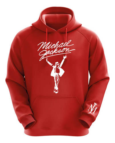 Polerón Rojo Michael Jackson Diseño 1