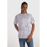 Polera Concrete Aop Gris Calvin Klein