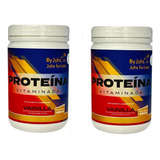 2 Pz Proteína Vitaminada Suplemento Masa Muscular Johs
