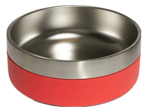 Zee.dog® Plato Tuff Bowl Coral Para Perros