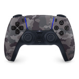 Control Inalámbrico Sony Ps5 Dualsense Color Gray Camouflage