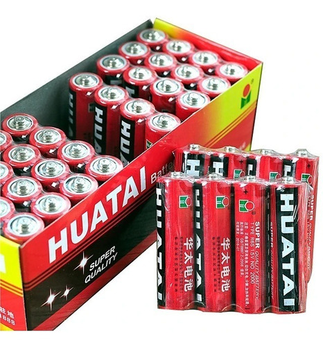 Pack De Pilas Huatai 40 Unidades Baterias Dobleaa