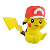 Figura Pokemon Moncolle Ex Pikachu Wearing Ash Hat 