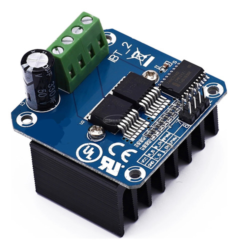 Modulo Puente H Bts7960 43a, Arduino, Pic