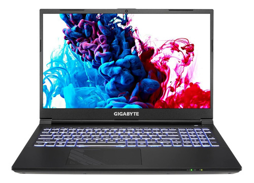 Laptop  Gamer  Gigabyte G5 Kf G5 Kf5-g3us353sh Negra 15.6 , Intel Core I7 12650h  16gb De Ram 512gb Ssd, Nvidia Geforce Rtx 4060 144 Hz 1920x1080px Windows 11 Pro
