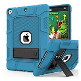 Funda Para iPad 9na/8va/7ma Gen 10.2 2019-20-21 Azul Acero